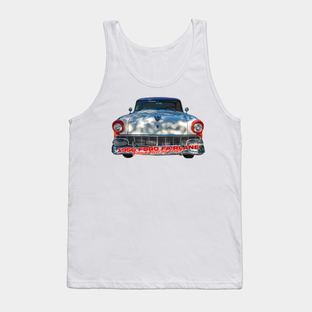 1956 Ford Fairlane Crown Victoria Coupe Tank Top by Gestalt Imagery